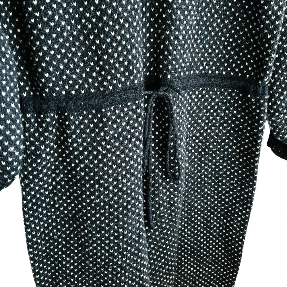 WildFox Y2k Birdseye Knit One Piece Pajama Small Lounge Wool‎ Silk  Leisure Gray